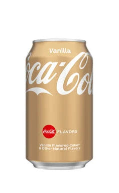 Coca-Cola Vanilla Soft Drink Can 375mL
